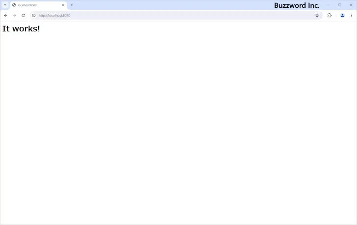 ポート番号を変更してみる(4)