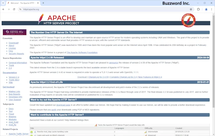日本語で書かれたApacheドキュメントを参照する(1)