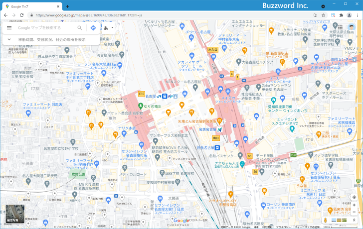 地図のズームイン/ズームアウト(5)