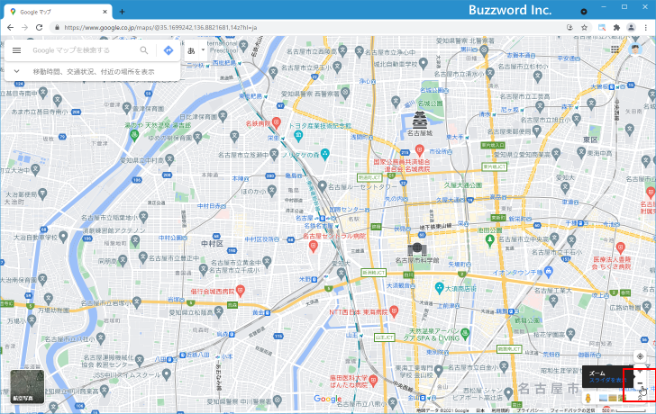 地図のズームイン/ズームアウト(6)