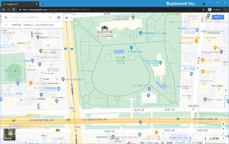 地図上の任意の場所にラベルを付ける(9)