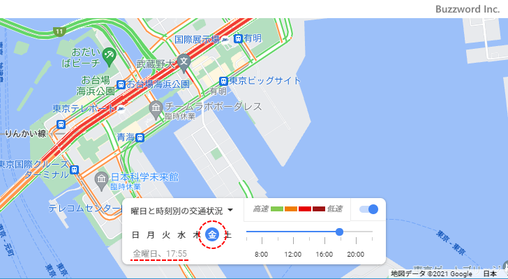 地図上に交通状況を表示し道路の渋滞情報を確認する Googleマップの使い方 ぼくらのハウツーノート