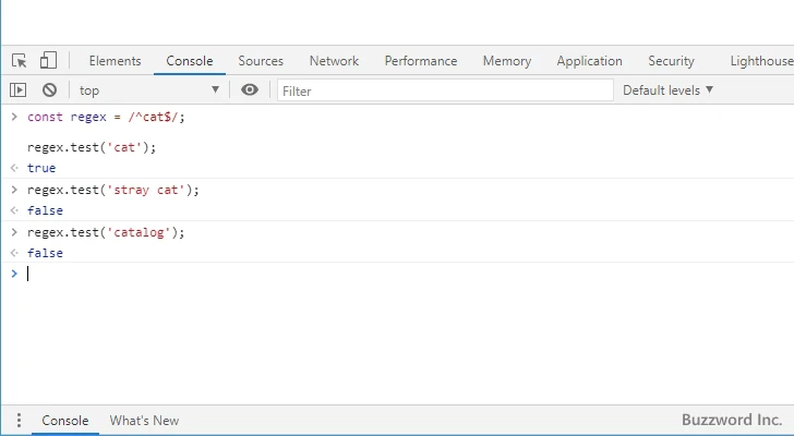 キャレット(^)とドル記号($)を同時に使う(1)