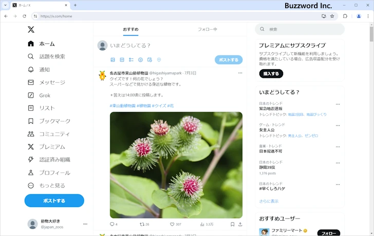 Xアカウントを作成する(18)