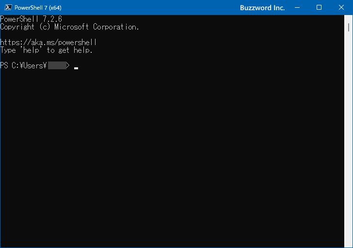 PowerShell 7を起動する(4)