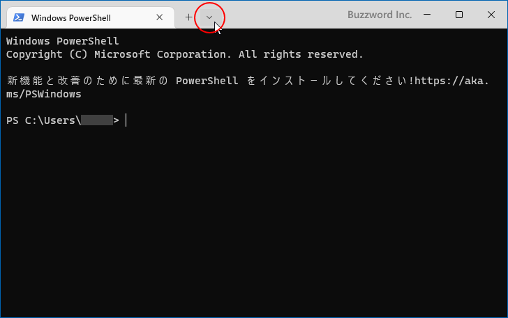 PowerShell 7をターミナルから起動する(4)