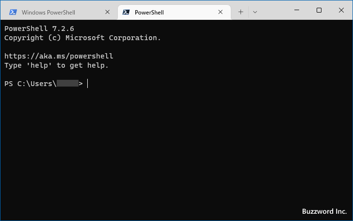 PowerShell 7をターミナルから起動する(6)